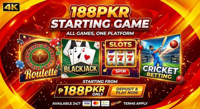 188PKR Gaming Interface