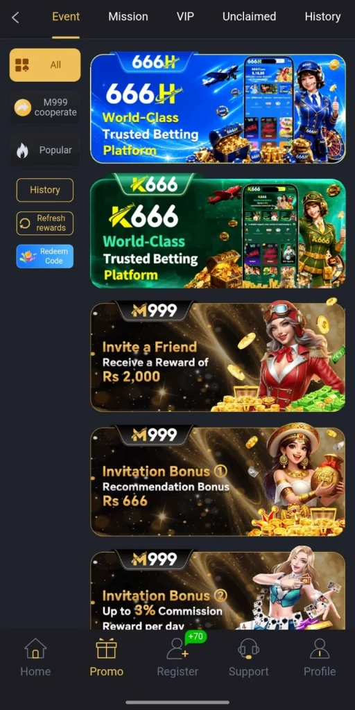 M999 Promotions