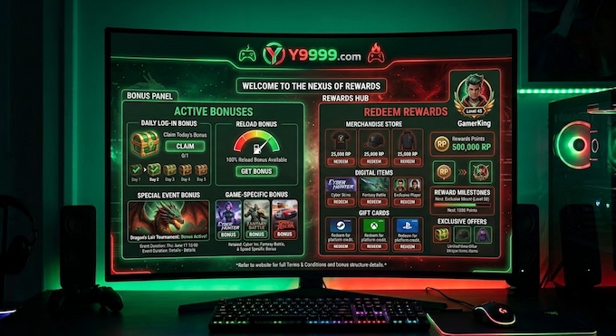 Y9999 Bonus and Rewards