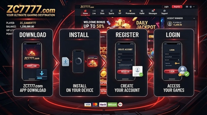 ZC7777 Download & Install & Register & Login