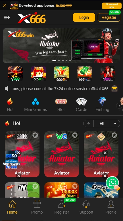 x666 Gaming Interface