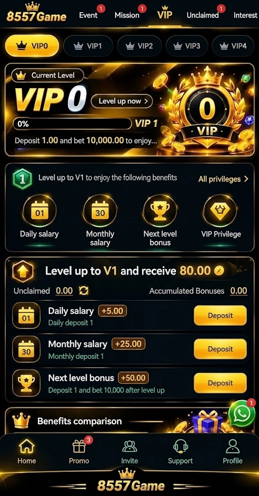8557 VIP Rewards